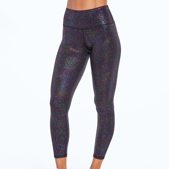 Black Foil Legging (M) and Sports Bra (S) Set from Cycle House by Marika NWT - Picture 9 of 10
